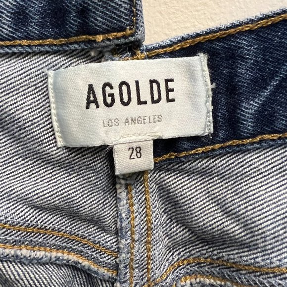AGOLDE Crisscross Straight Leg Jean | Range Wash | Size 28 - Picture 4 of 5